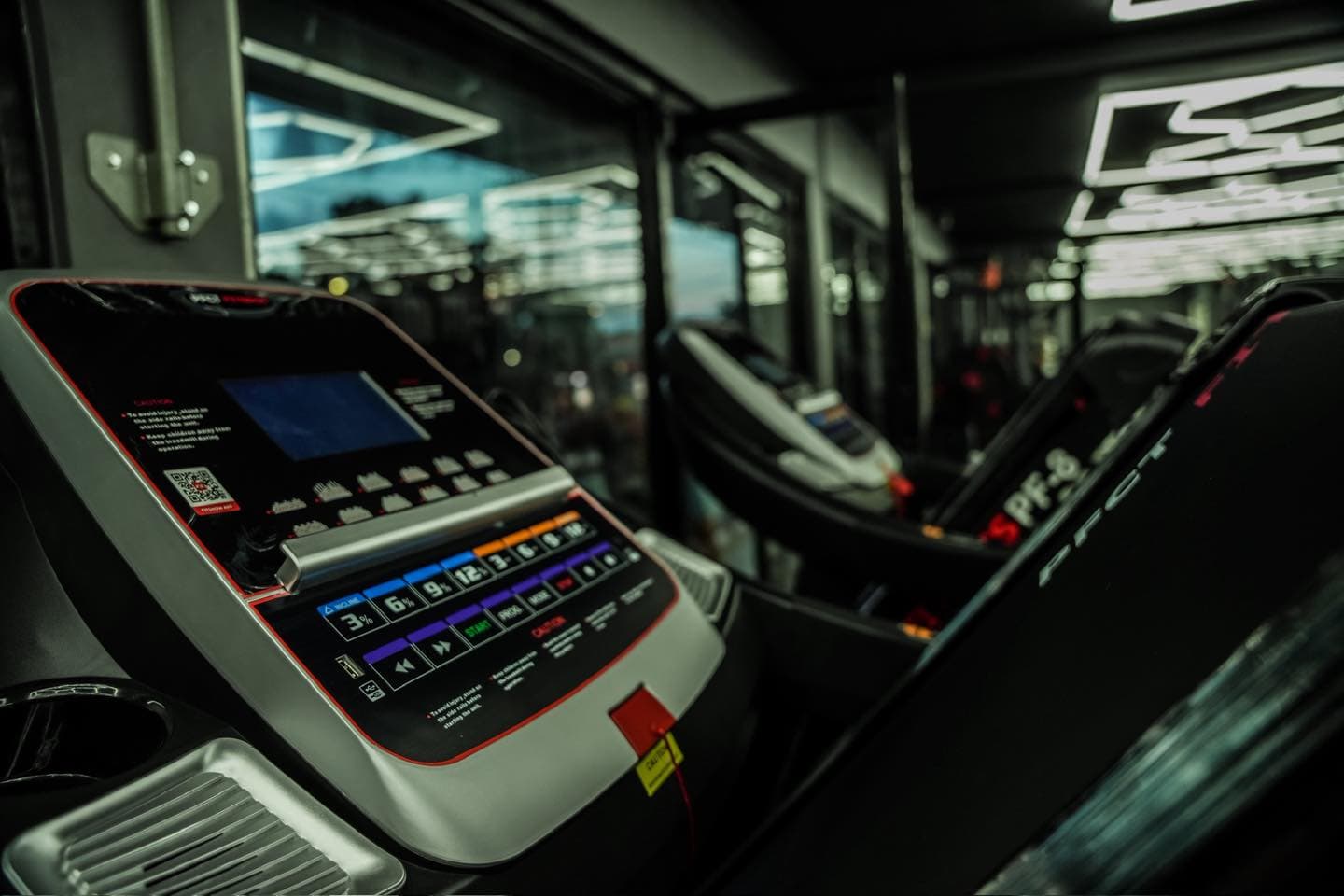 Cardio equipment area